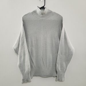 Elegant Gray Mockneck Sweater From By Design